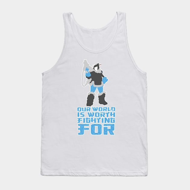 Worth Fighting For Tank Top by WinterWolfDesign